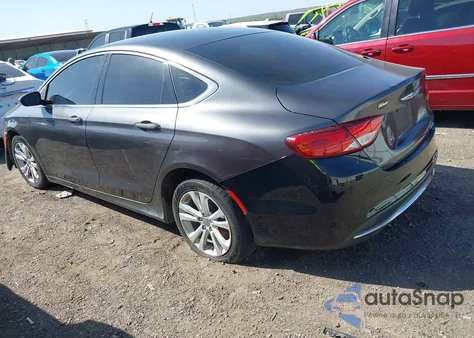 2015 Chrysler 200 Limited from USA, damaged, VIN 1C3CCCAB1FN653622